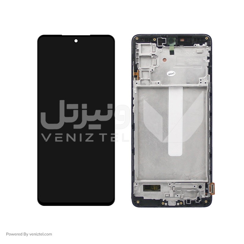 تاچ و ال سی دی با فریم اصلی شرکتی  سامسونگ (Service Pack) مدل LCD Samsung M52 + F