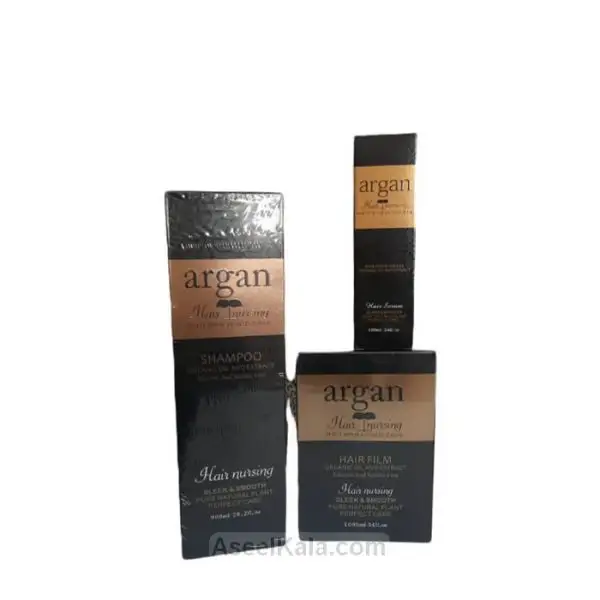 پک مراقبت مو هیر نرسینگ شامپو، ماسک و سرم مو آرگان – Hair Nursing