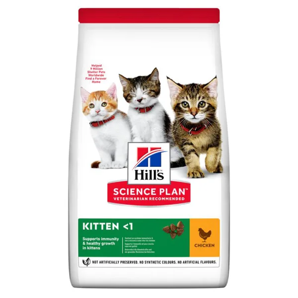 غذای خشک گربه هیلز Kitten وزن 1.5 کیلوگرم
