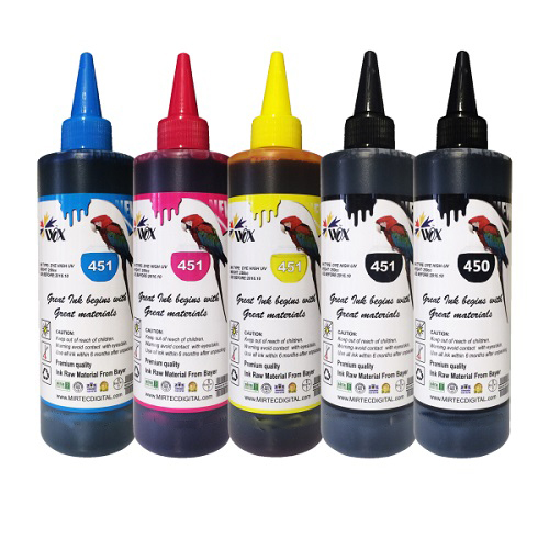 جوهر 250ml وکس پنج رنگ کانن Wox Ink CMYPK 250ml Canon