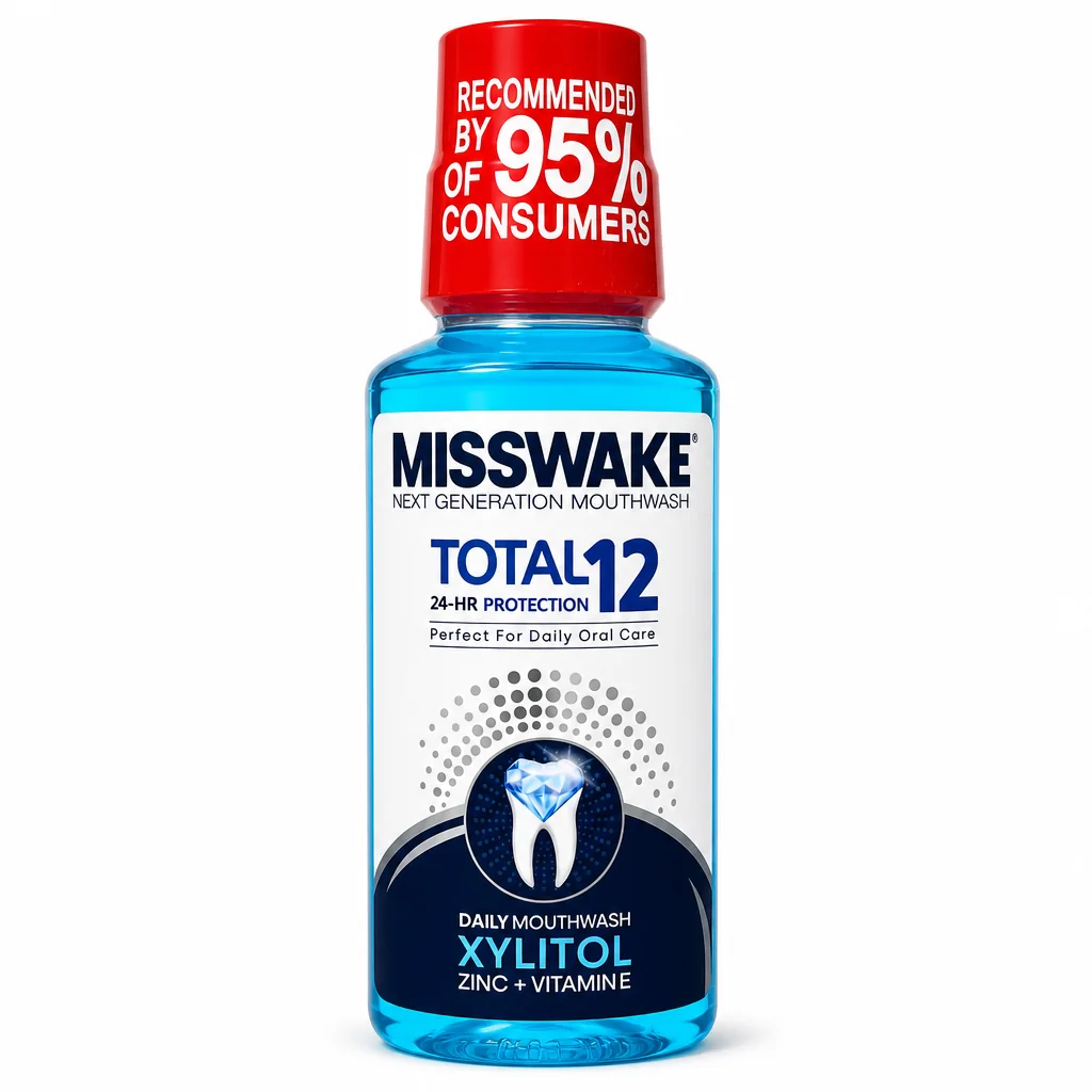 دهانشویه روزانه Misswake Total 12