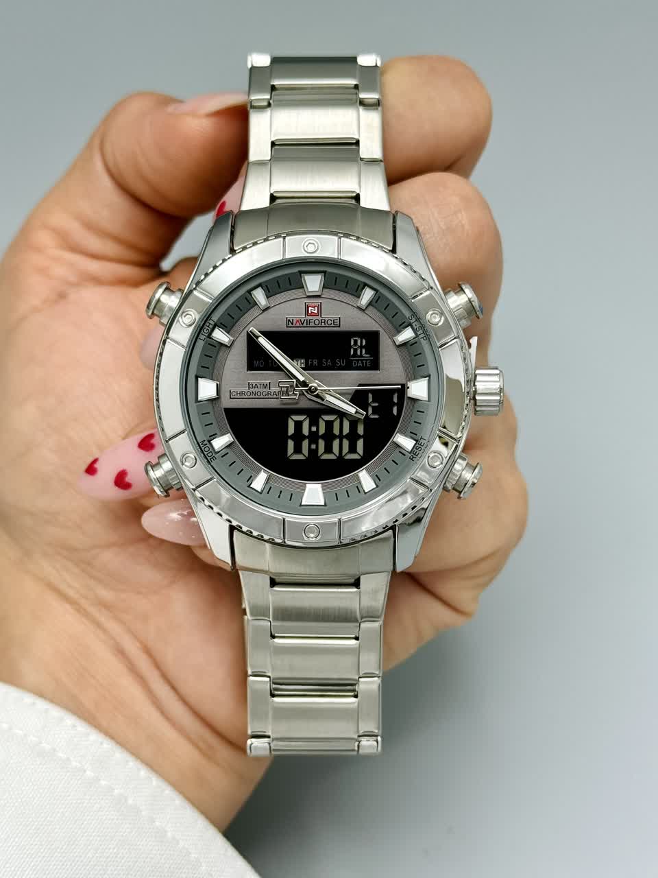 ساعت اورجینال مردانه دوزمانه نیوی فورس مدل NAVIFORCE NF9259-2