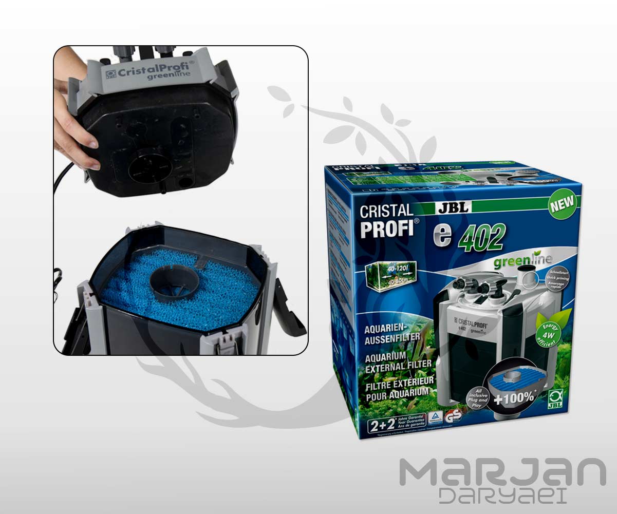 فیلتر سطلی جی بی ال مدل CristalProfi 402