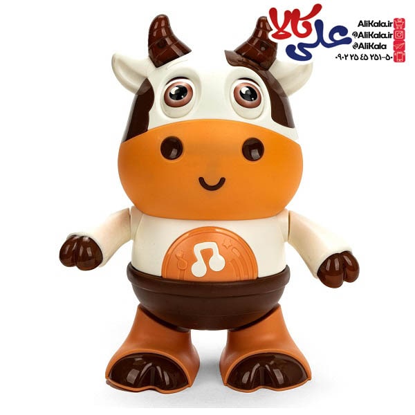 اسباب بازی موزیکال گاو کارتونی مدل COW9021