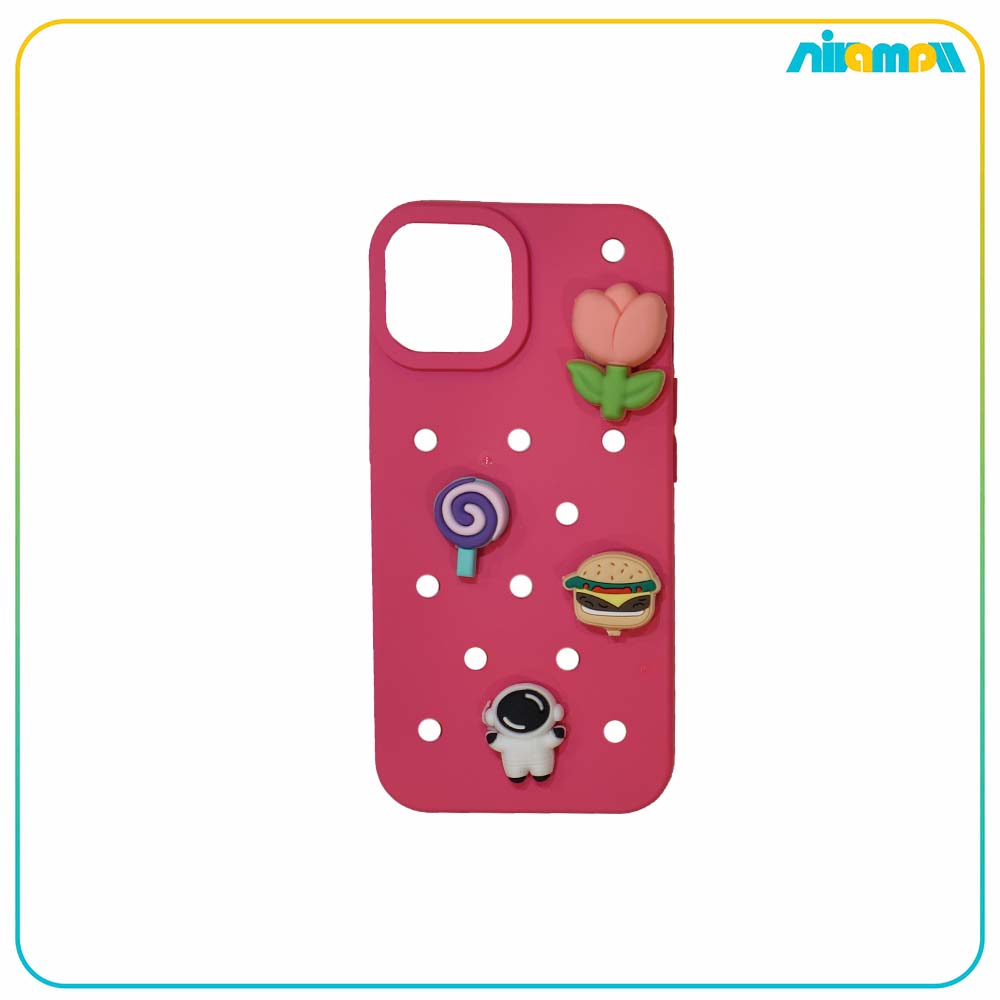 کاور سیلیکونی ژله ای طرح عروسکی مناسب برای گوشی Iphone 15 normal