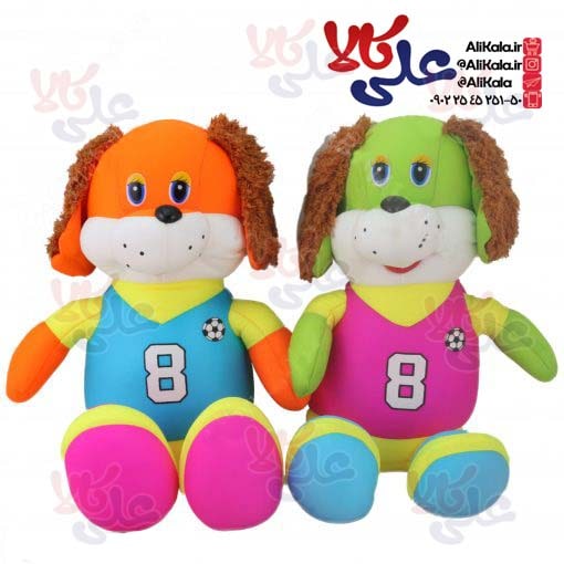 عروسک سگ مدل شنی