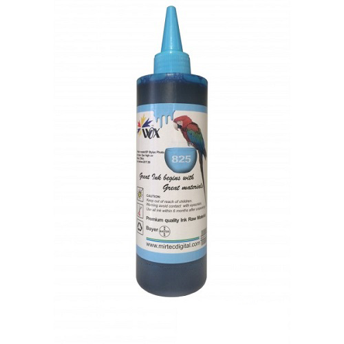 جوهر 250ml وکس آبی روشن اپسون Wox Ink Light cyan 250ml Epson