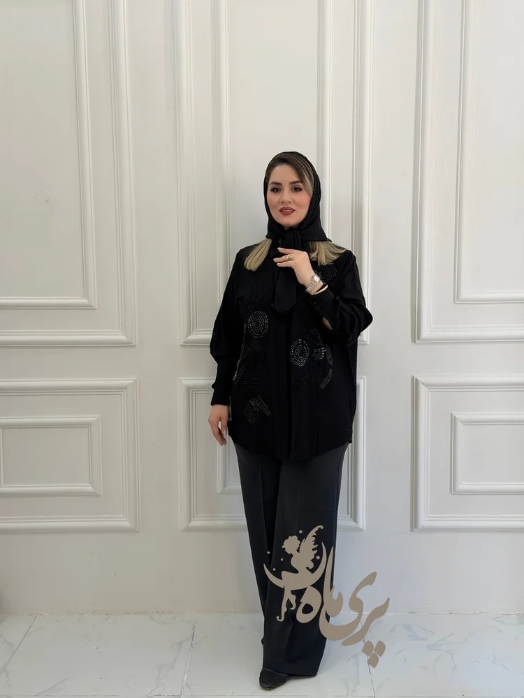شومیز ترک جواهردوزی