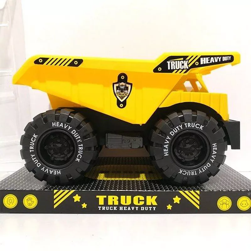 کامیون کمپرسی اسباب‌بازی Heavy Duty | ماکت ماشین راهسازی و معدن چرخ‌بزرگ