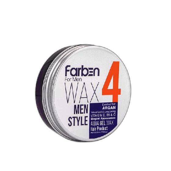 واکس مو فاربن شماره 4 Farben Hair Wax For Men حجم 150 میلی‌لیتر