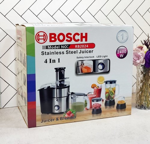 آبمیوه گیری چندکاره | شرکت بوش | مدل 2024 ظرفیت2400 وات | BOSCH