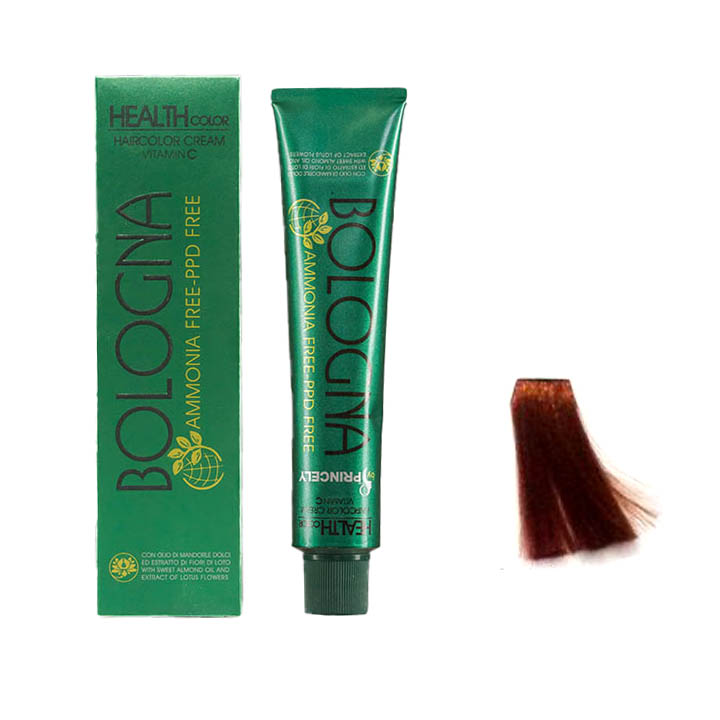 رنگ مو بلونیا سری bronze شماره ۷.۴۳ حجم ۱۰۰ میلی لیتر رنگ بلوند برنز