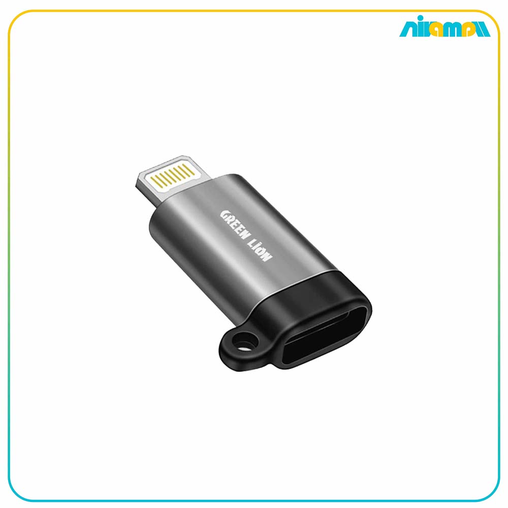 تبدیل Type-C به Lightning گرین لاین مدل GNLTOCACGY