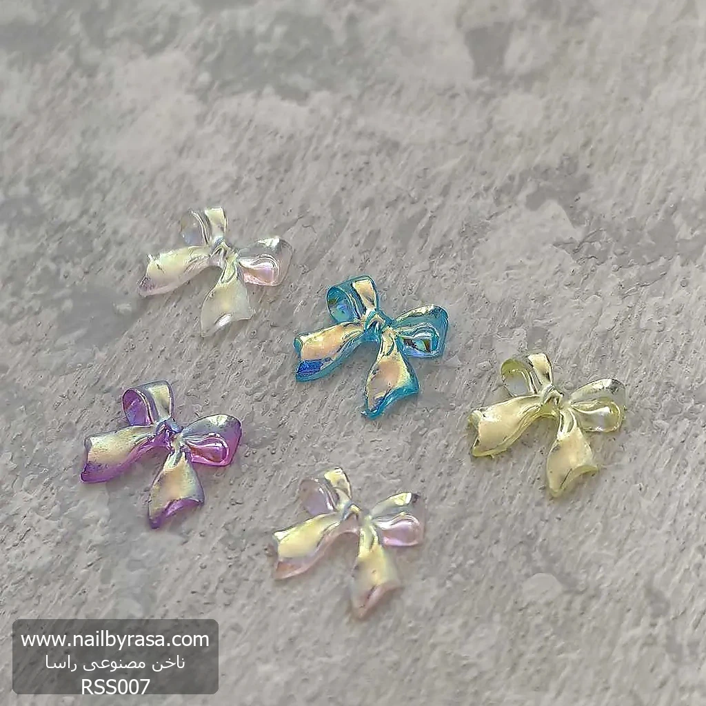 استیکر برجسته ناخن راسا طرح پاپیون