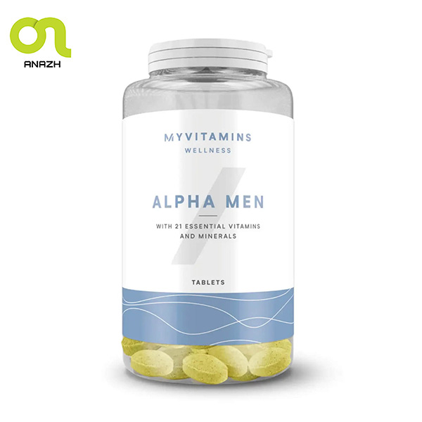 آلفا من مای ویتامینز انقضا 11/2027(Myvitamins Alpha Men) 240 عددی-اناژ