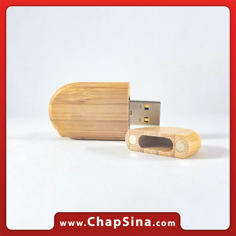 فلش مموری تبلیغاتی چوبی - کد D80