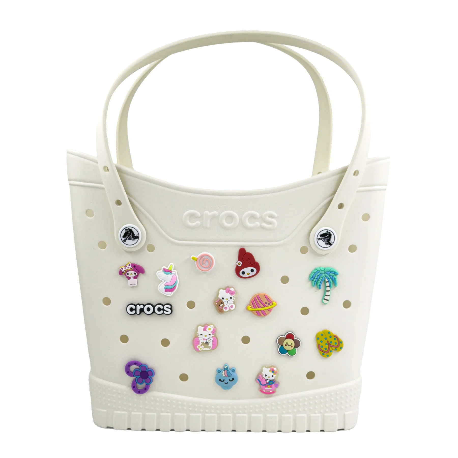 کیف کراکس سفید شیری اورجینال | Crocs Bag