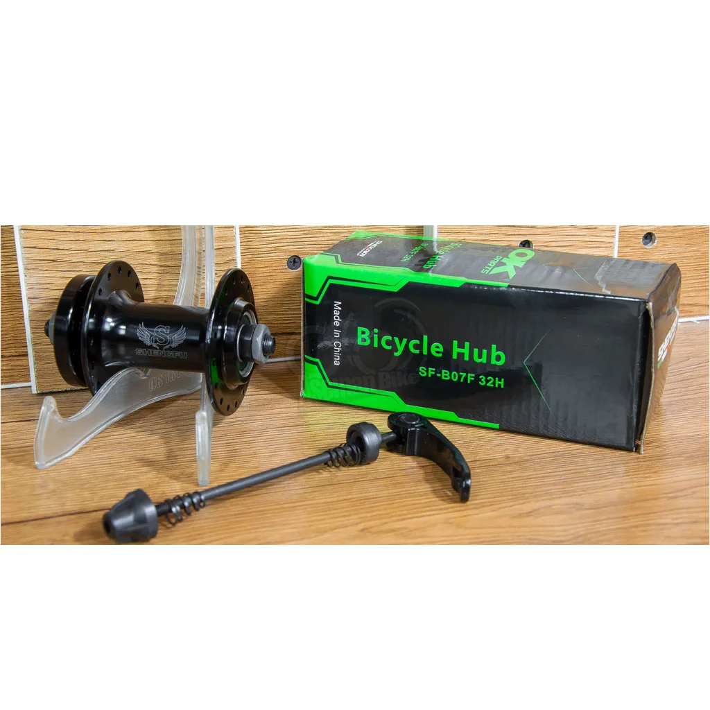 قیمت و خرید توپی جلو دوچرخه بلبرینگی 36 سوراخ دیسک 6 پیچ Ok Bicycle Part Hub SF B07F