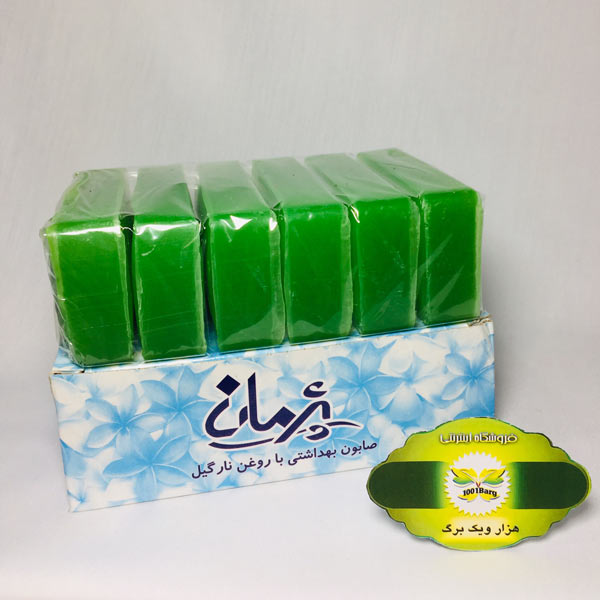 صابون پژمان با روغن نارگیل