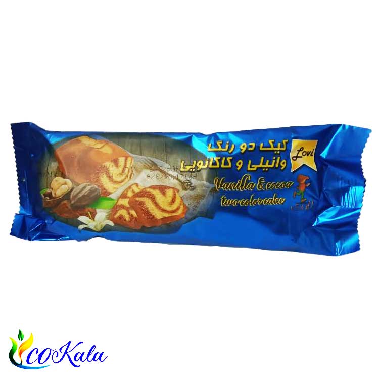 کیک دو رنگ لاوی 95 گرم 30 عددی