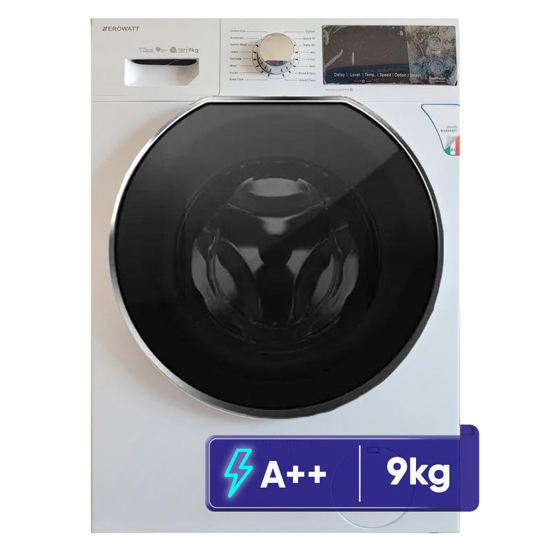 ماشین لباسشویی 9 کیلوگرم اتوماتیک زیرووات مدل FCA 4960 W - سفید
