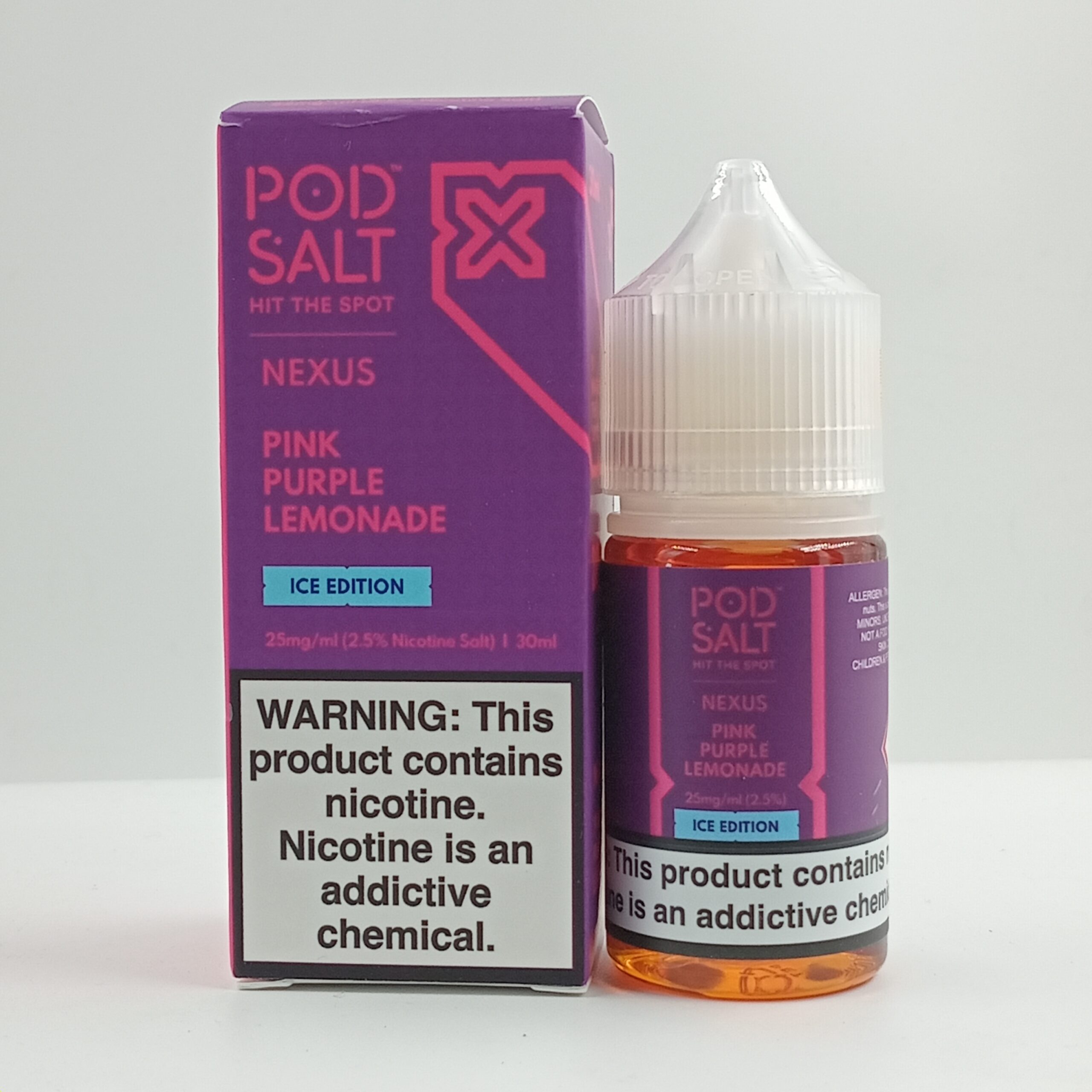 پاد سالت لیموناد صورتی و بنفش یخ | POD SALT NEXUS PINK PURPLE LEMONADE ICE