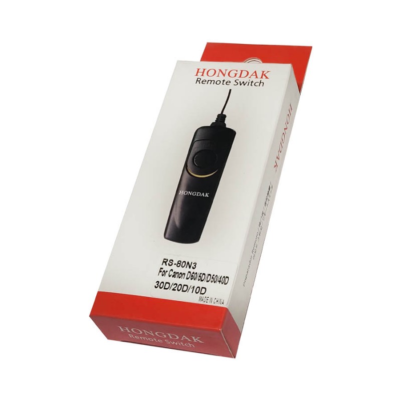 ریموت سیم دار برای دوربین های کانن HongDak RS-80N3