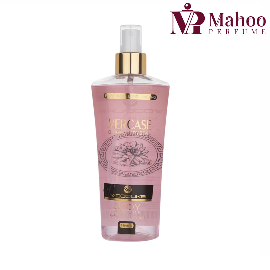 بادی اسپلش وودلایک ورساچه صورتی زنانه | Versace Bright Crystal