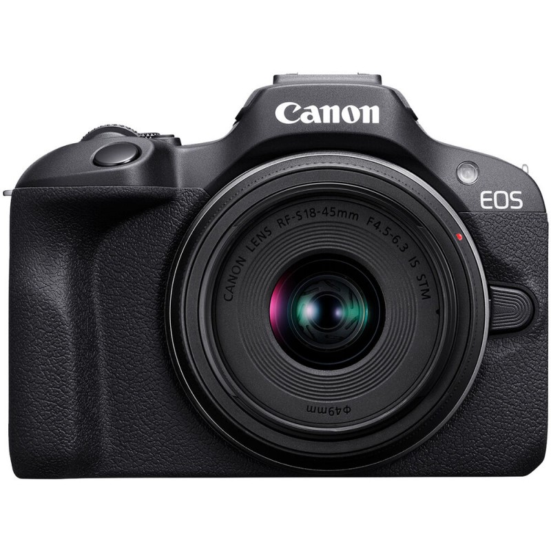 دوربین عکاسی بدون آینه کانن Canon EOS R100 with RF 18-45mm f4.5-6.3 IS STM با گارانتی 36 ماهه