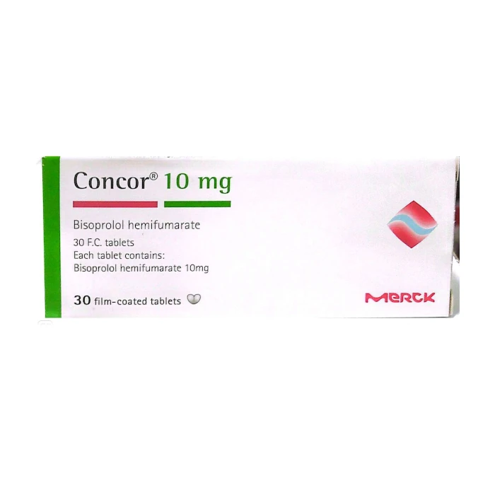 قرص کنکور 10 میلی گرم - Concor 10 mg tablet (کپی)