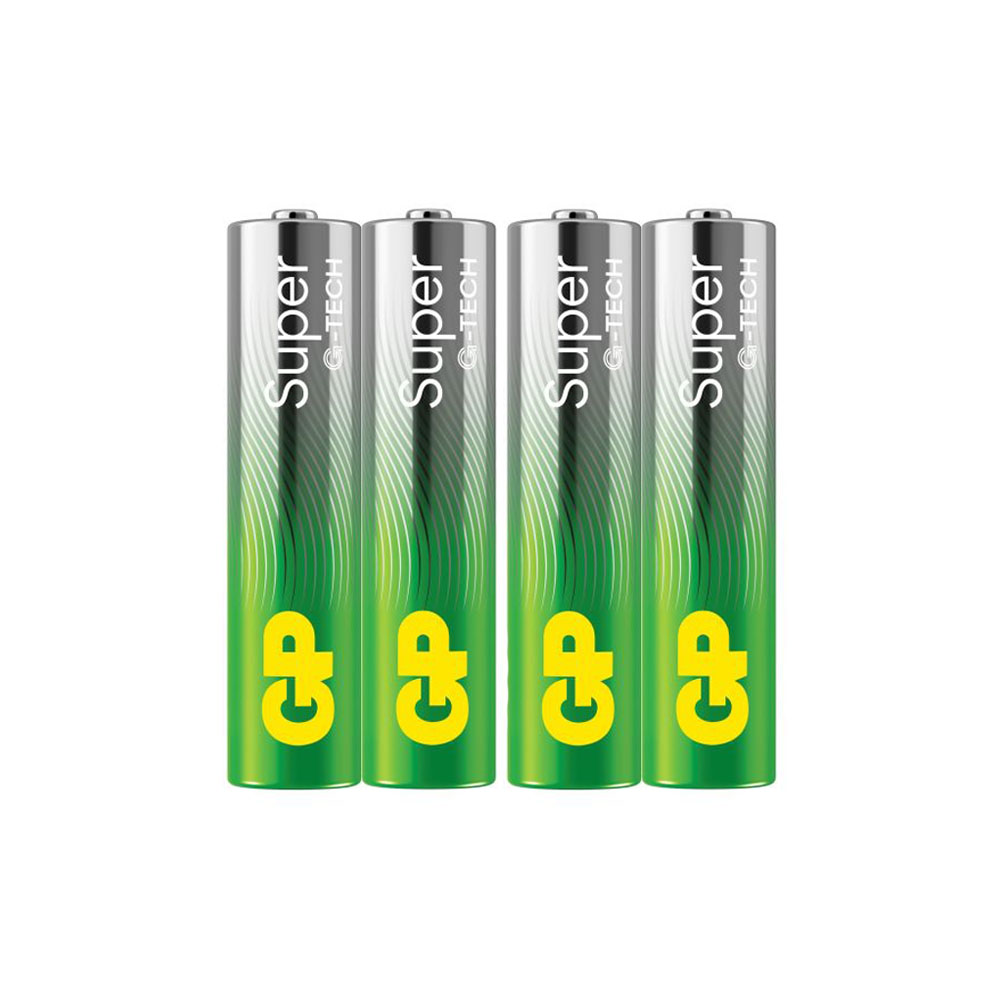نیم قلمی سوپر انرژی الکالاین شرینک 4 عددی Camelion Super Energy Alkaline Battery shrink 4 Pack AAA