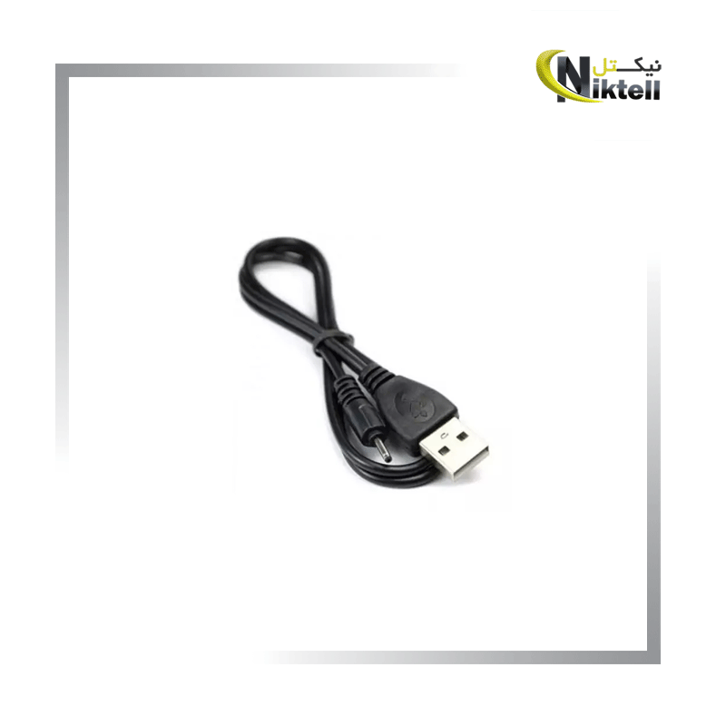 کابل شارژ USB به فیش سوزنی مناسب دستگاههای دارای درگاه سوزنی