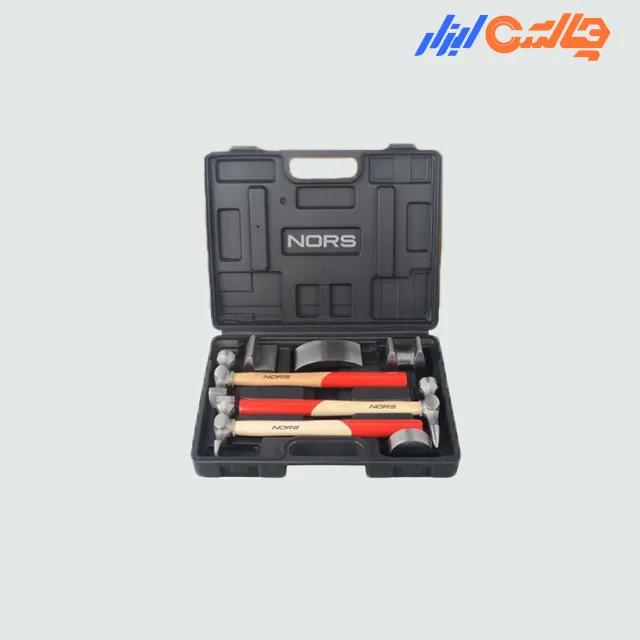 کیت 7 پارچه چکش و مشتی صافکاری NR-78 نورس
