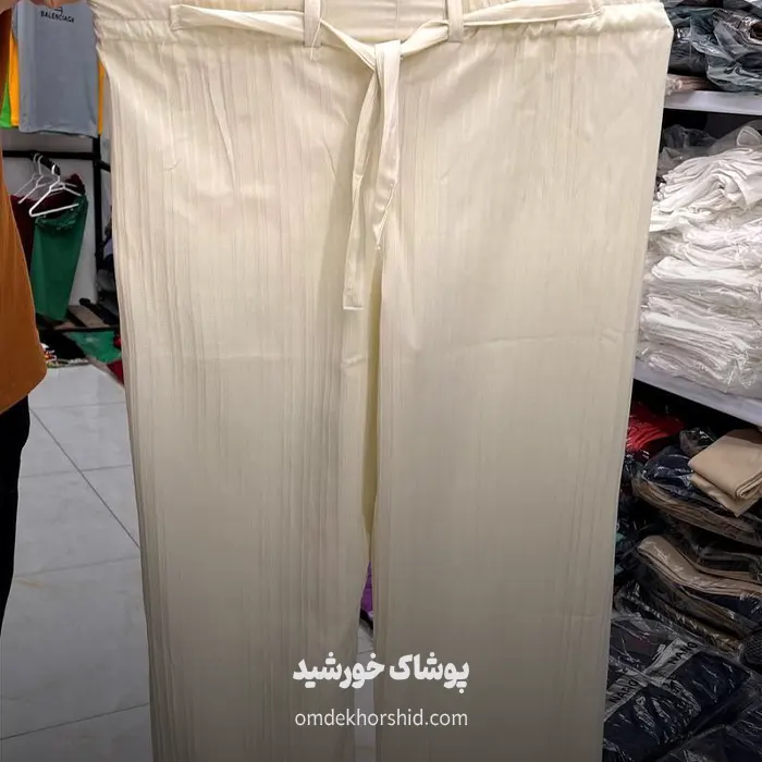 شلوار بگ کمربندی آیوا