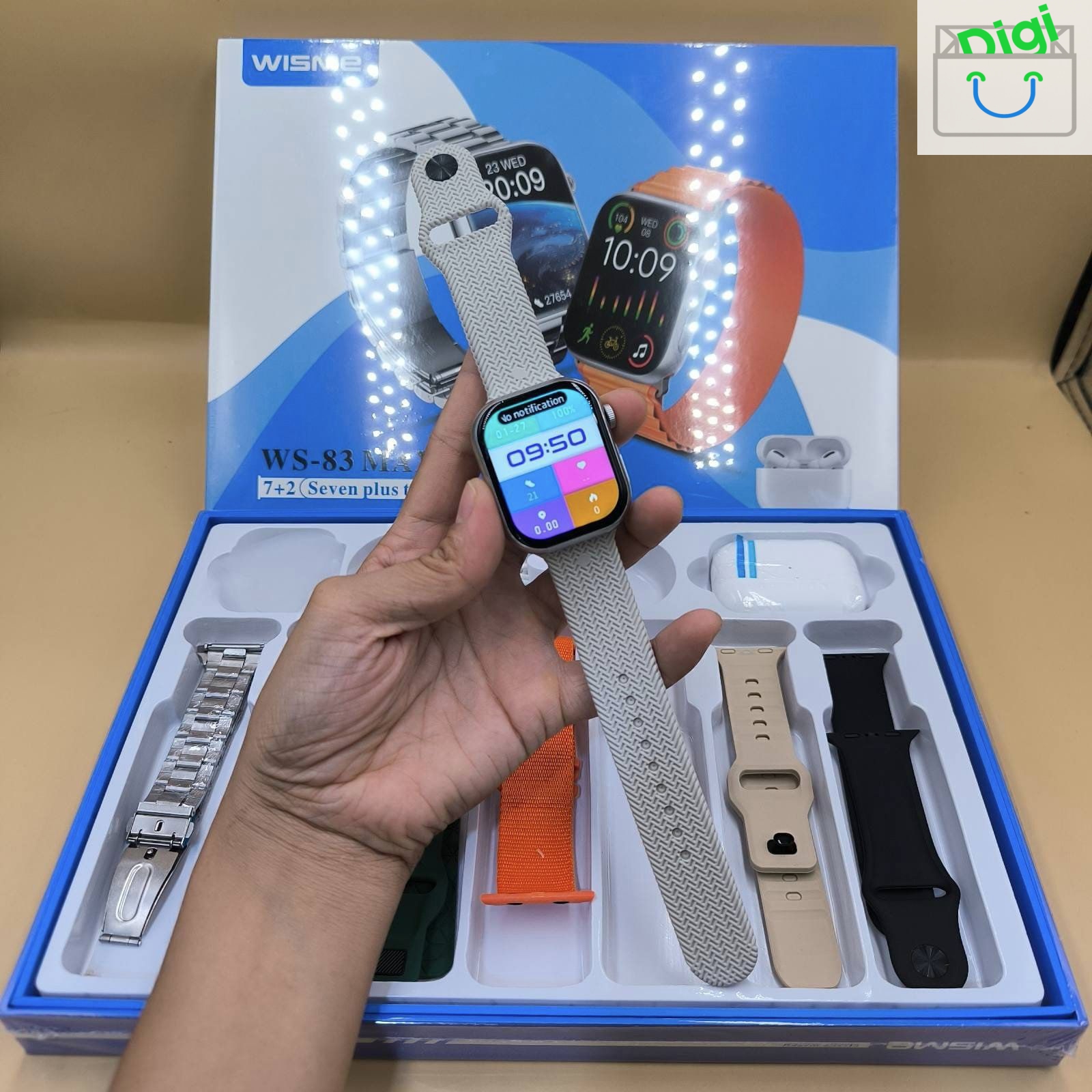 ساعت هوشمند طرح اپل واچ مدل Max