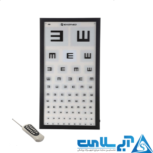 چارت بینایی سنجی نکسومد مدل کنترل دار