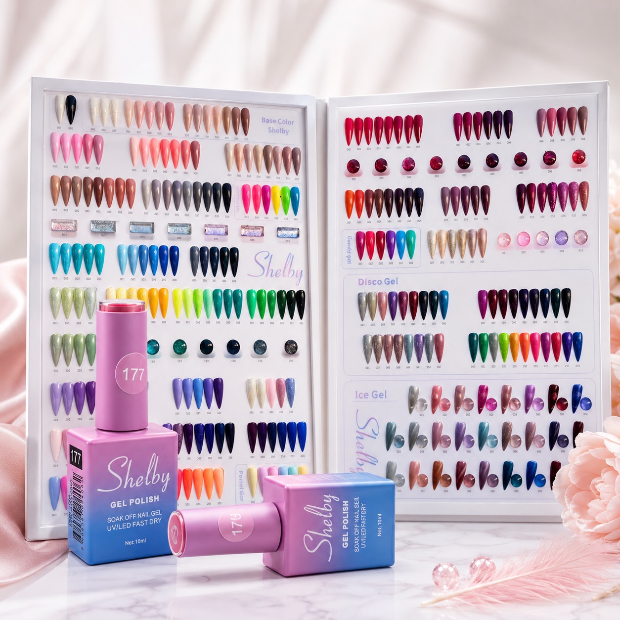 لاک ژل ساده ۱۰ میل شلبی Shelby