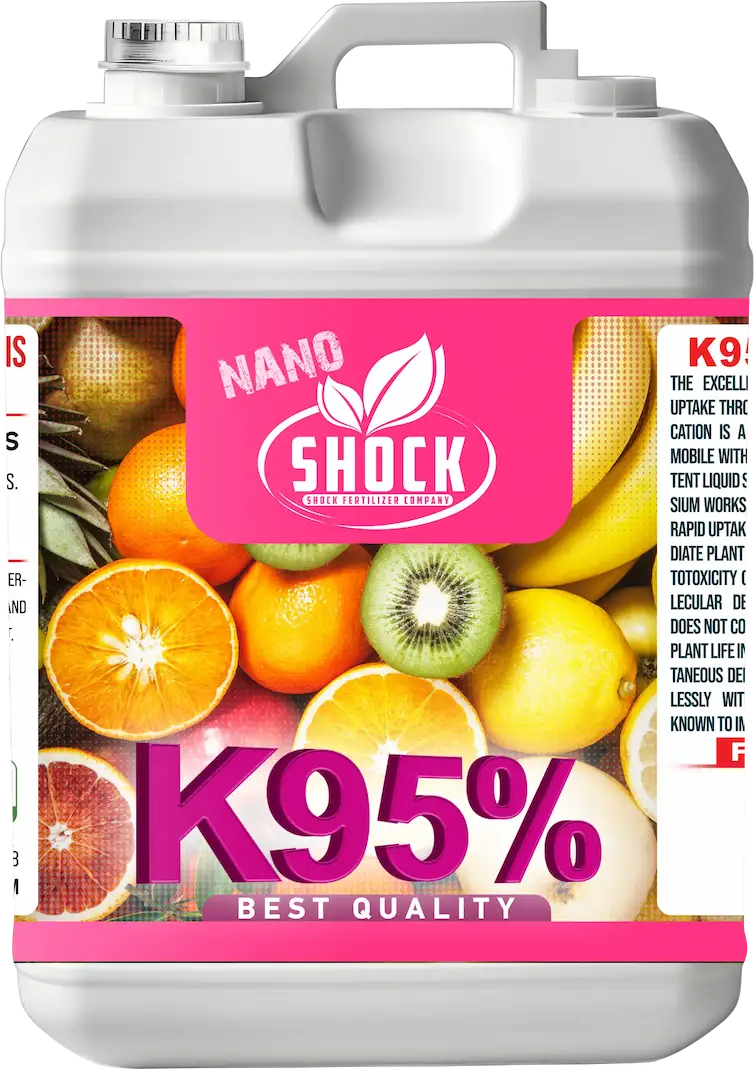 کود پتاس 95 درصد شوک مایع - 5 لیتری