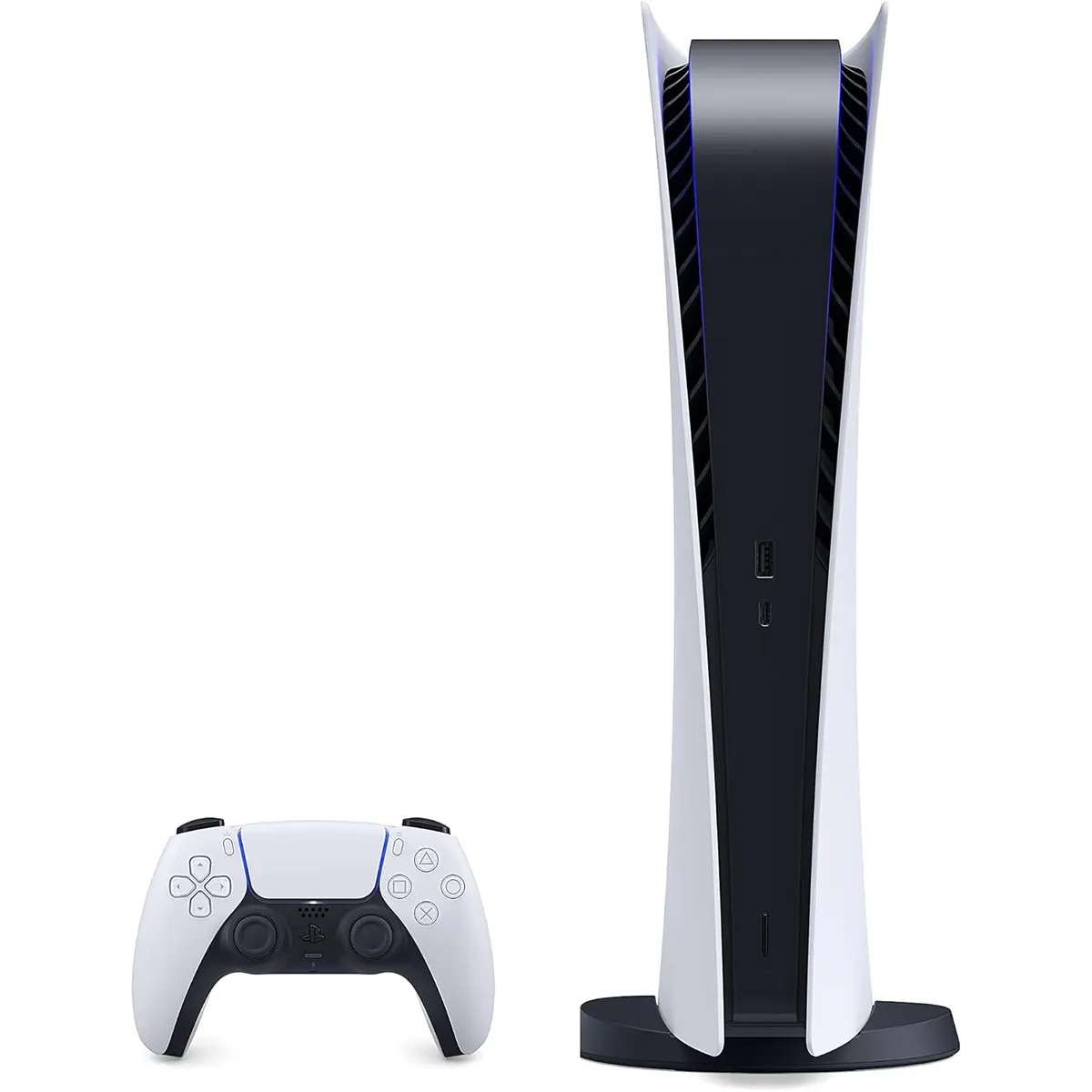کنسول بازی سونی پلی استیشن 5 استاندارد دیسک خور در حد نو Sony PlayStation 5 CFI1016A - 1 هفته تضمین سلامت و کارکرد فلش سیستم (کارکرده، سالم و تست شده), با جعبه