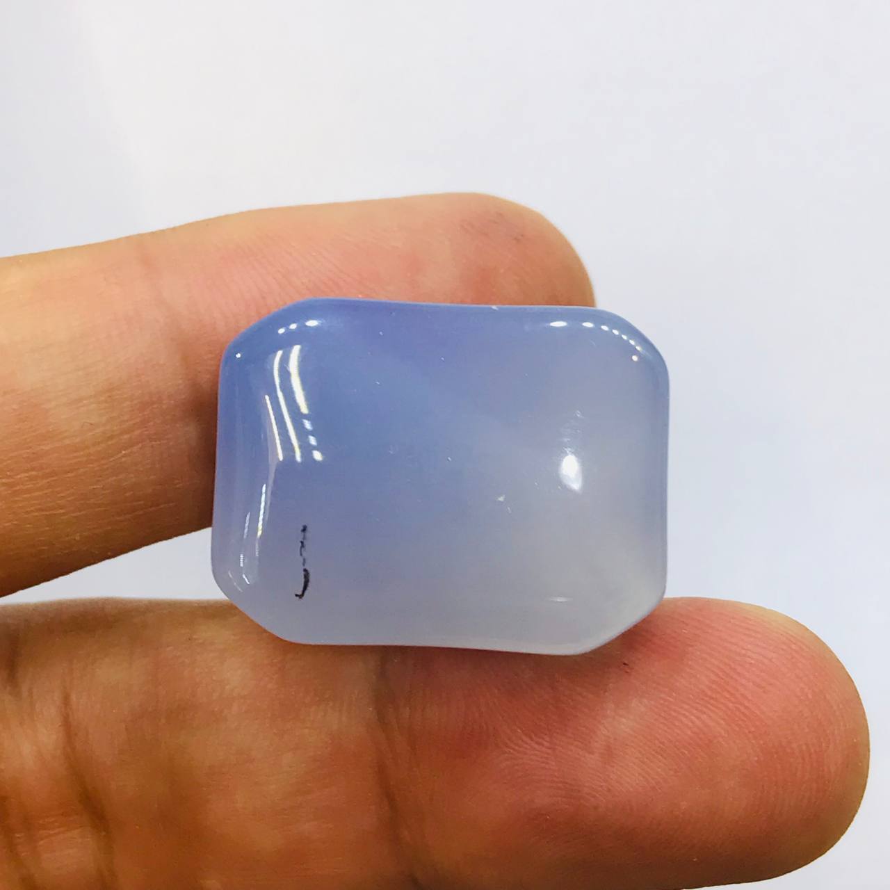 نگین عقیق کبود یمنی اصل سایز 25*19