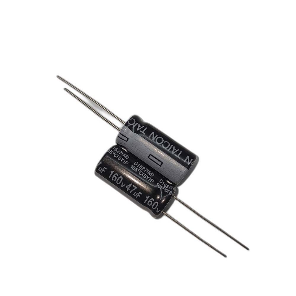 خازن الکترولیتی 160V / 47UF | TAICON P(BY) 10mmx20.5mm