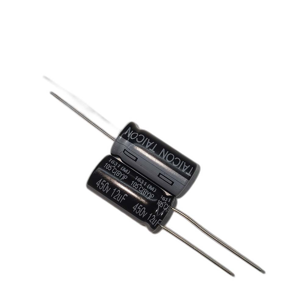 خازن الکترولیتی 450V / 12UF | TAICON P(BY) 10mmx20mm