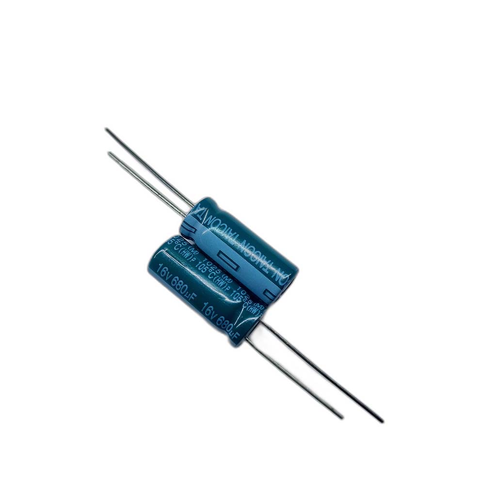 خازن الکترولیتی 16V / 680UF | TAICON (HW) 8mmx20mm