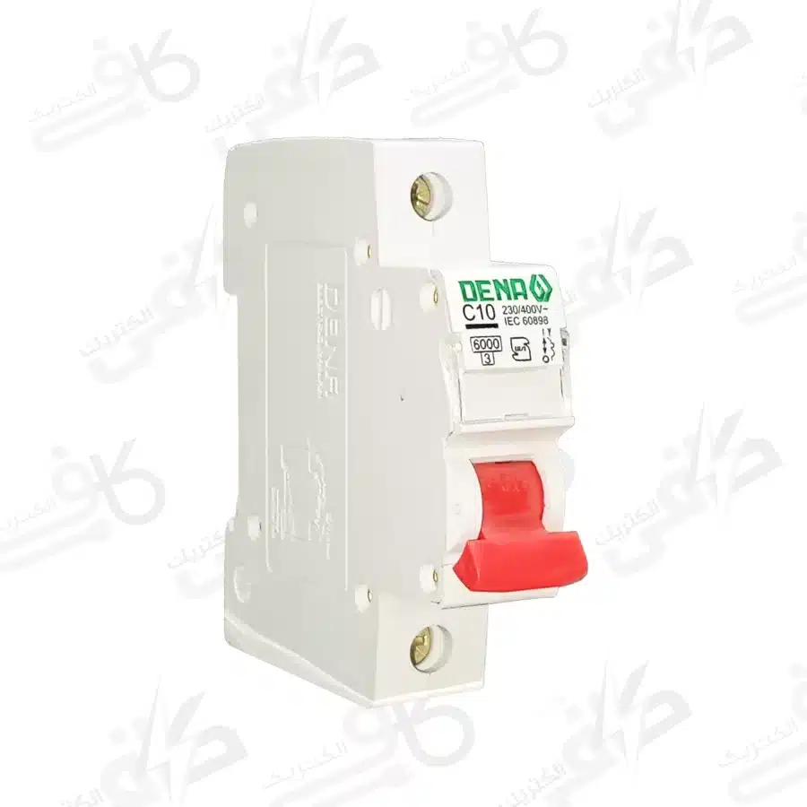 فيوز مينياتوری 1 فاز 10 آمپر دنا الكتريک 6KC