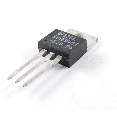 رگولاتور LDO LM2940T-5.0 با خروجی ثابت 5 ولت پکیج TO-220