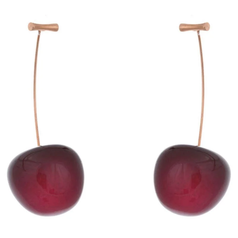 گوشواره زنانه مدل گیلاسی