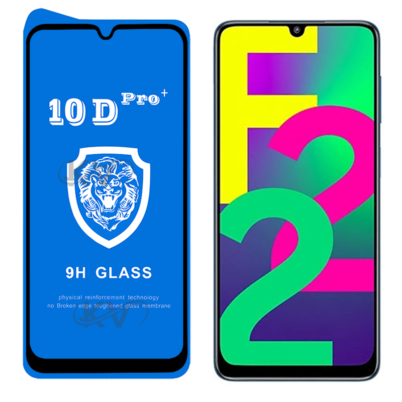 گلس محافظ فول +10D Pro سامسونگ F22