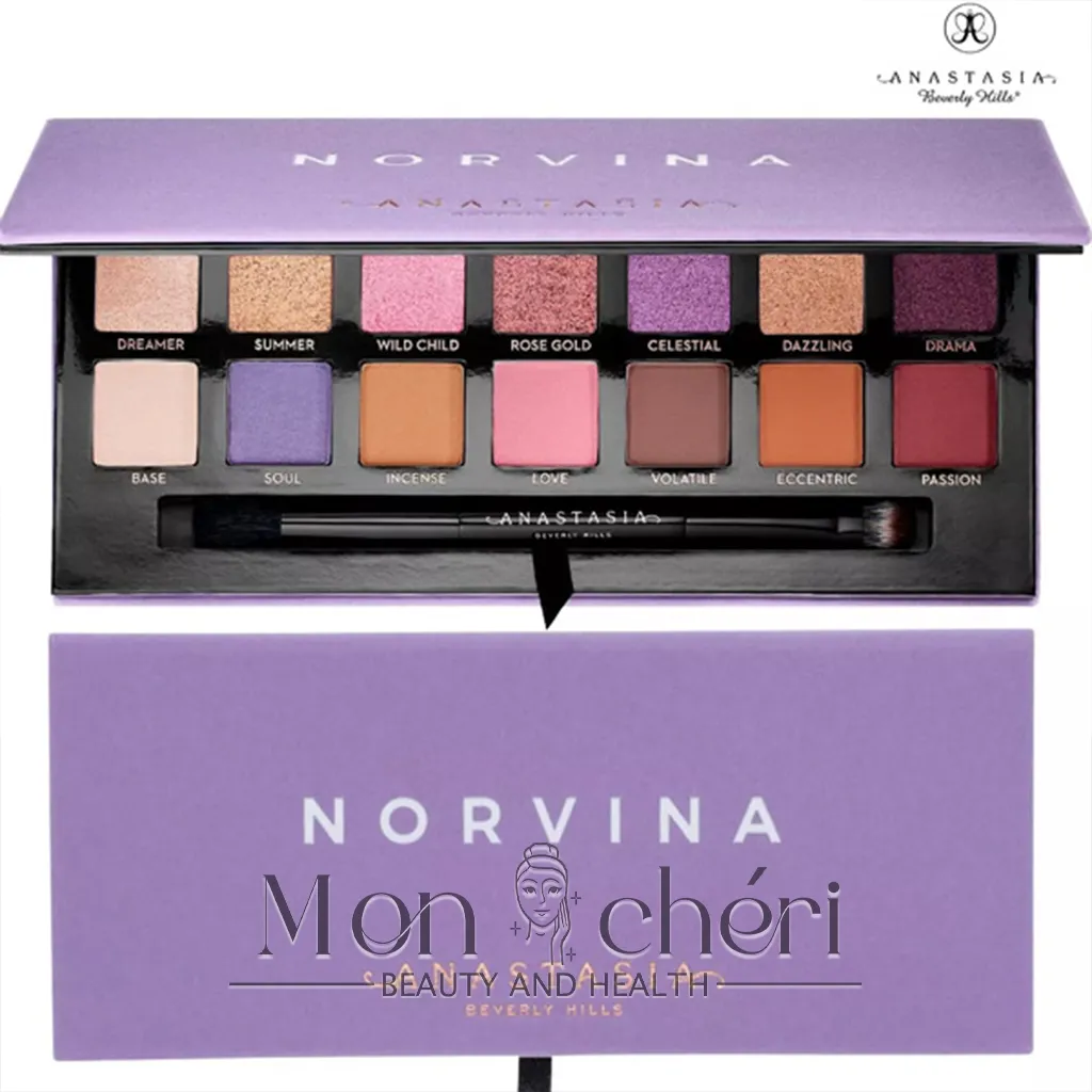 پالت سایه نوروینا آناستازیا ANASTASIA BEVERLY HILLS NORVINA EYESHADOW PALETTE – 9.8gr