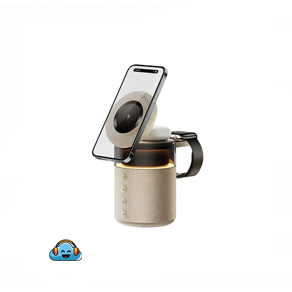 شارژر بی‌سیم ۵ کاره گرین لاین Green Lion 5 in 1 Wireless Charger