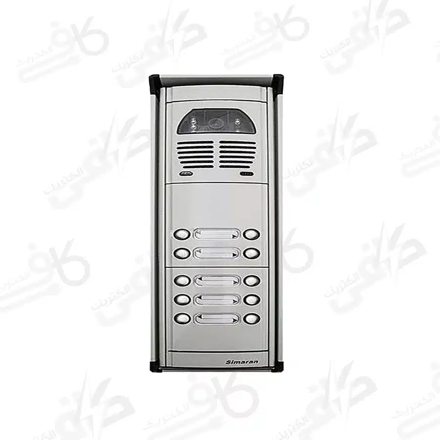 پنل آیفون تصویری فوژان ده واحدی سیماران مدل VFC10D